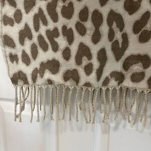 H&M Animal Print Winter Scarf